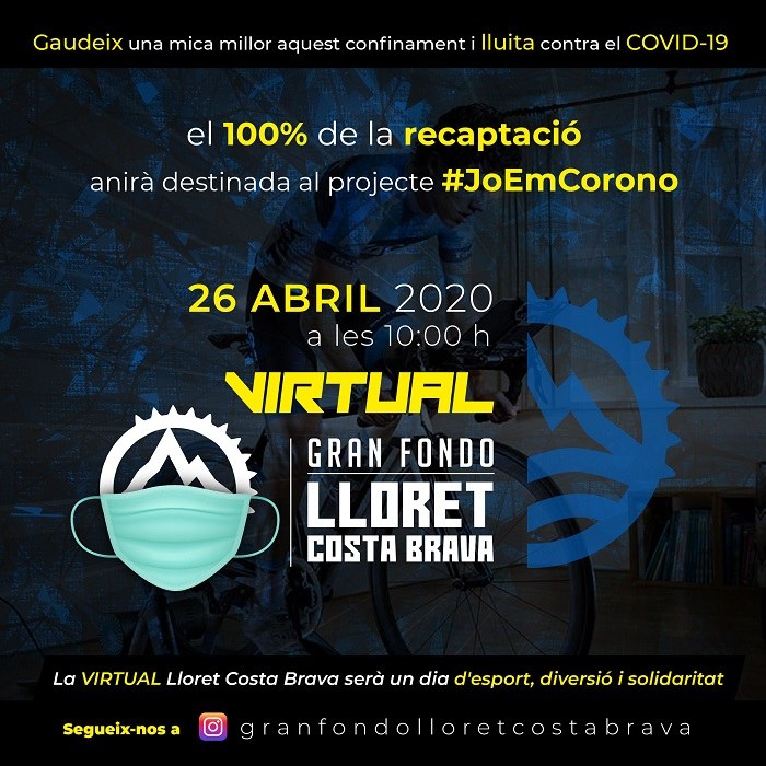 Virtual gran fondo Lloret Costa Brava