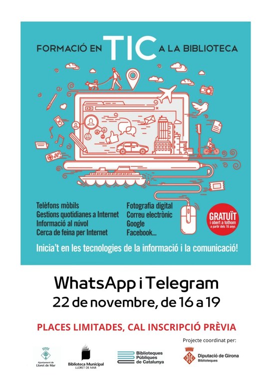 Curs de WhatsApp i Telegram Curs de WhatsApp i Telegram